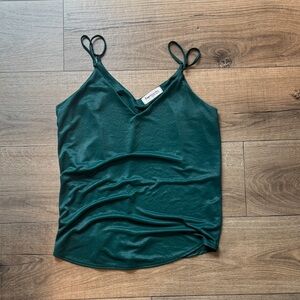 Impressions Forest Green Tank Top